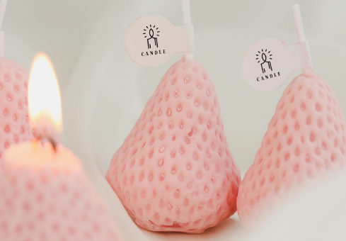 Fruit-Shaped Handmade Soy Candles
